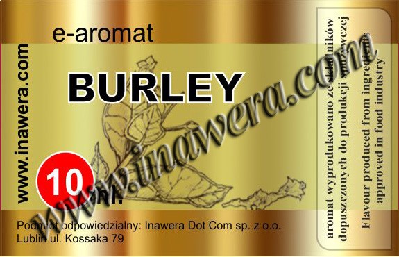 INAWERA AROMA BURLEY, TOBACCO 10 ml