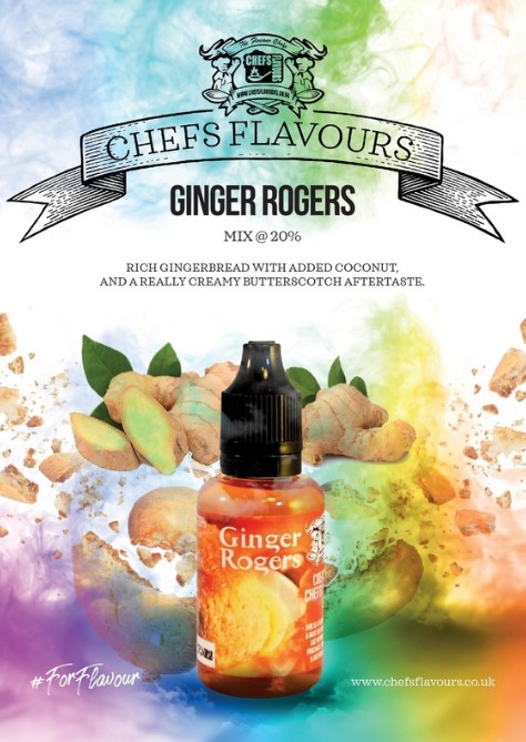 CHEFS FLAVOUR S AROMA GINGER RODGERS 30 ml