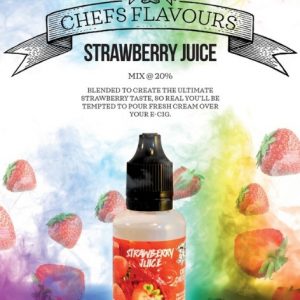CHEFS FLAVOUR S AROMA STRAWBERRY JUICE 30 ml