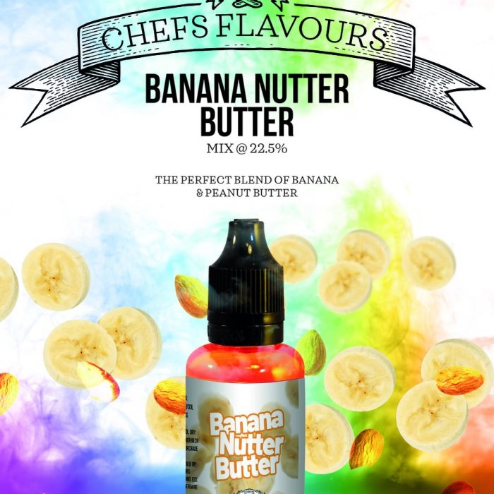 CHEFS FLAVOUR 'S AROMA BANANA NUTTER BUTTER 30 ml