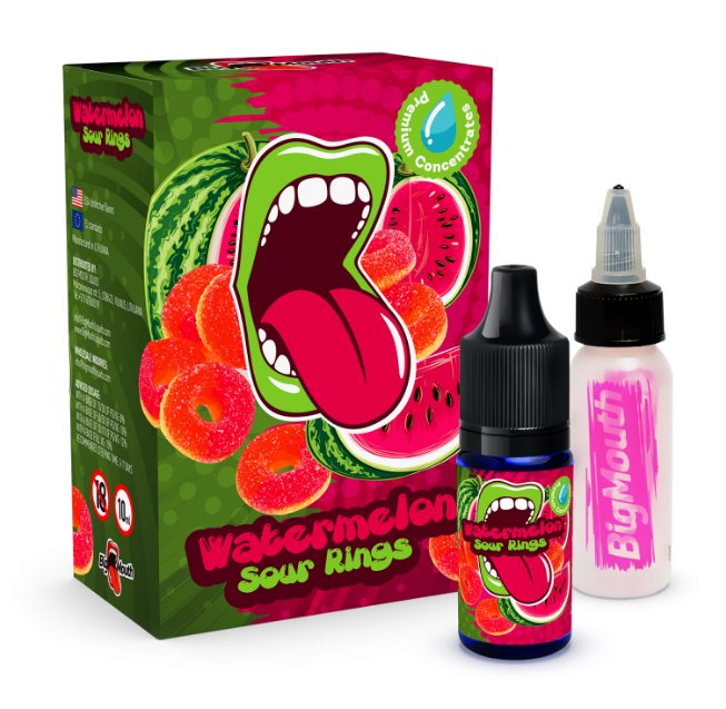 BIG MOUTH AROMA Watermelon Sour Rings 10 ml