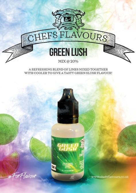 CHEFS FLAVOUR S AROMA GREEN LUSH 30 ml