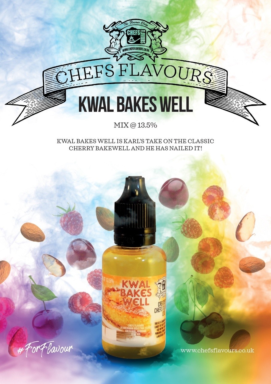 CHEFS FLAVOUR 'S AROMA KWAL BAKES WELL 30 ml