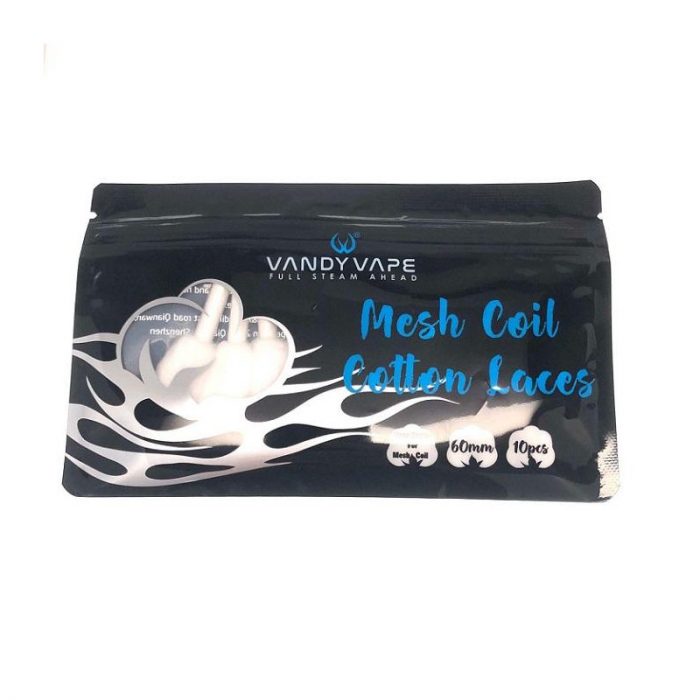 PAMUK Vandy Vape Kylin Mesh Coils Cotton Laces 60mm 10pcs