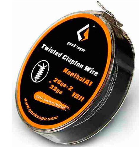 ŽICA GeekVape Twisted Clapton Kanthal KA1 Tape Wire (28GA X 2 + 32GA) 5m