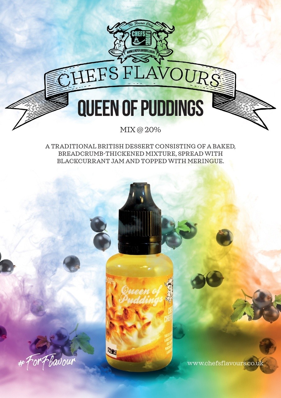 CHEFS FLAVOUR'S AROMA QUEEN OF PUDING 30 ml