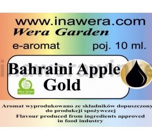 INAWERA AROMA TOBACCO "BAHRAINI APPLE GOLD" 10 ml