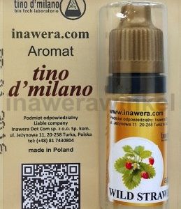 INAWERA AROMA TINO D'MILANO WILD STRAWBERRY 10 ml