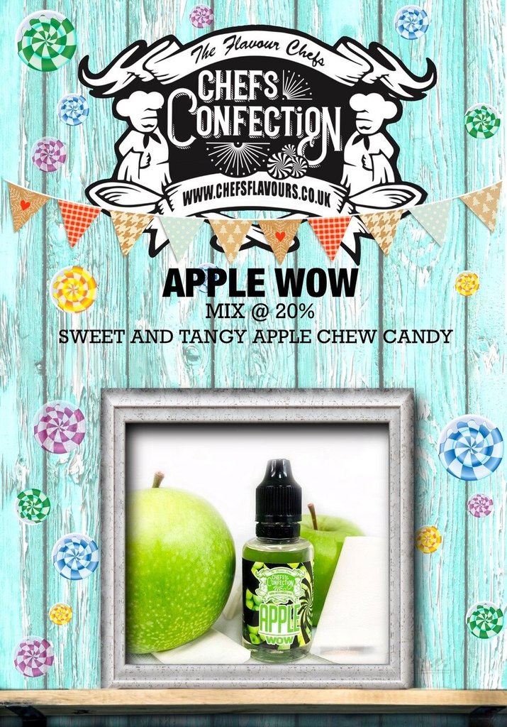 CHEFS FLAVOUR 'S AROMA APPLE WOW 30 ml
