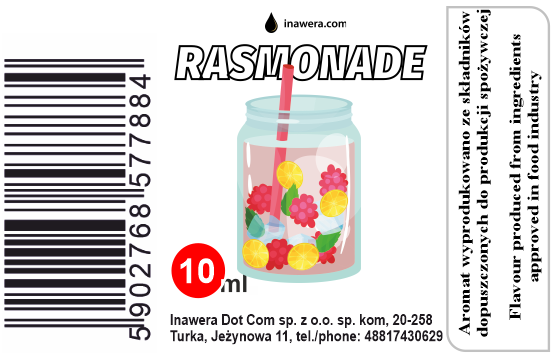 INAWERA AROMA RASMONADE 10 ml