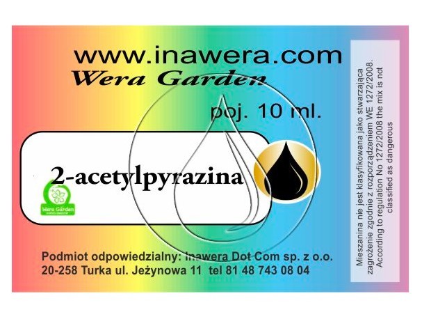 INAWERA AROMA 2 - ACETYLPYRAZINA 10 ml
