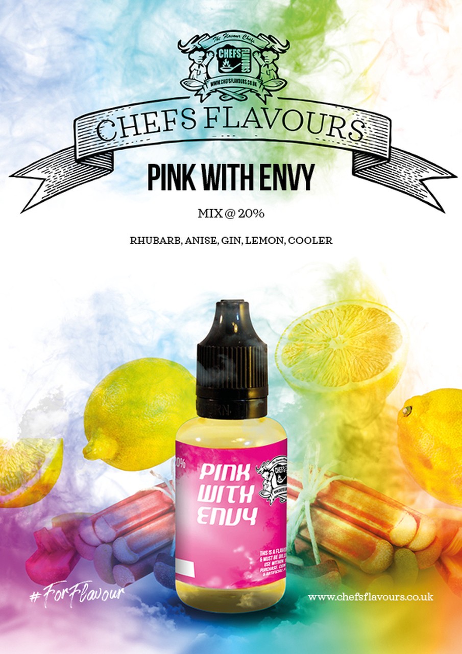 CHEFS FLAVOUR 'S AROMA PINK WITH ENVY 30 ml