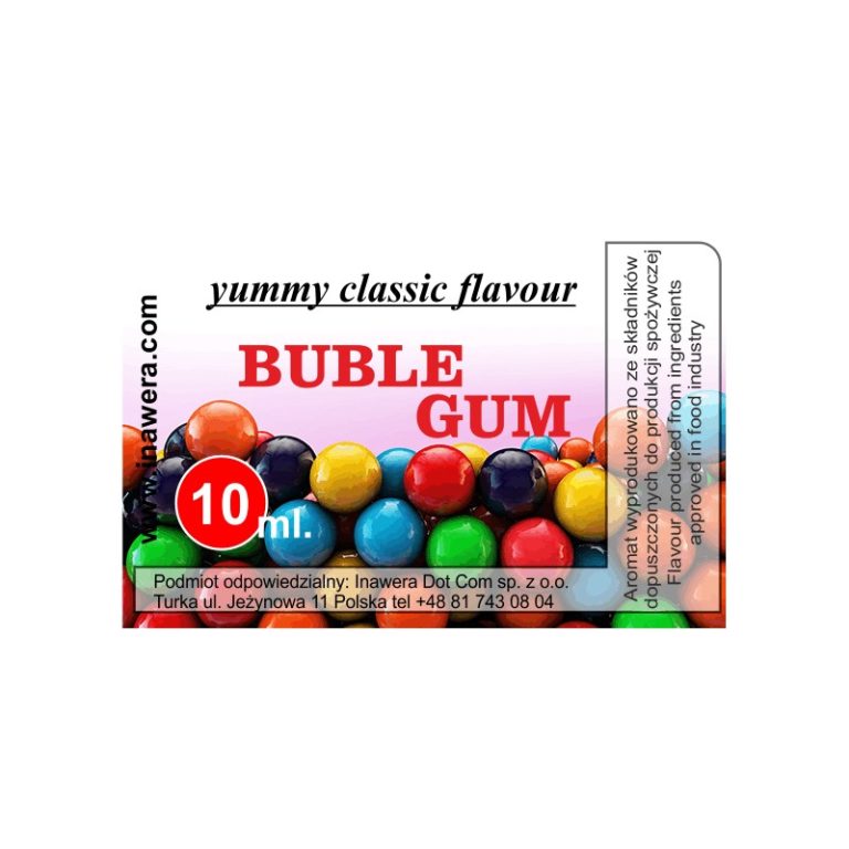 1827 INAWERA AROMA YUMMY CLASSIC BUBBLE GUM 10 ml 1.jpg