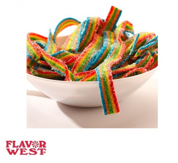 5932 FLAVOR WEST AROMA Rainbow Line Gum 10ml 1.jpg