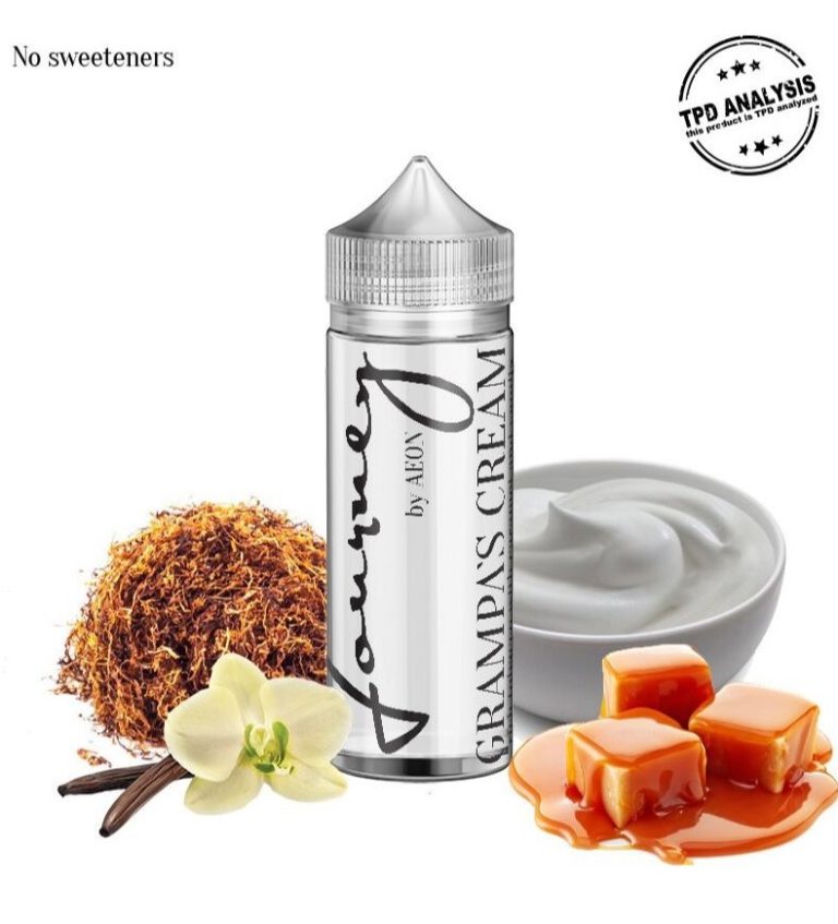 6837 JOURNEY AROMA GRAMPAS CREAM 12ml 120 ml 1.jpg