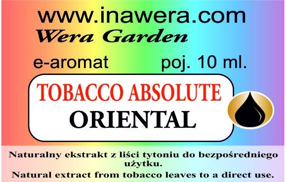 685 INAWERA AROMA ABSOLUTE TOBACCO ORIENTAL 10 ml 1.jpg