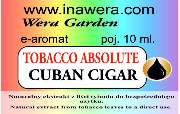 686 INAWERA AROMA ABSOLUTE TOBACCO CUBAN CIGAR 10 ml 3.jpg