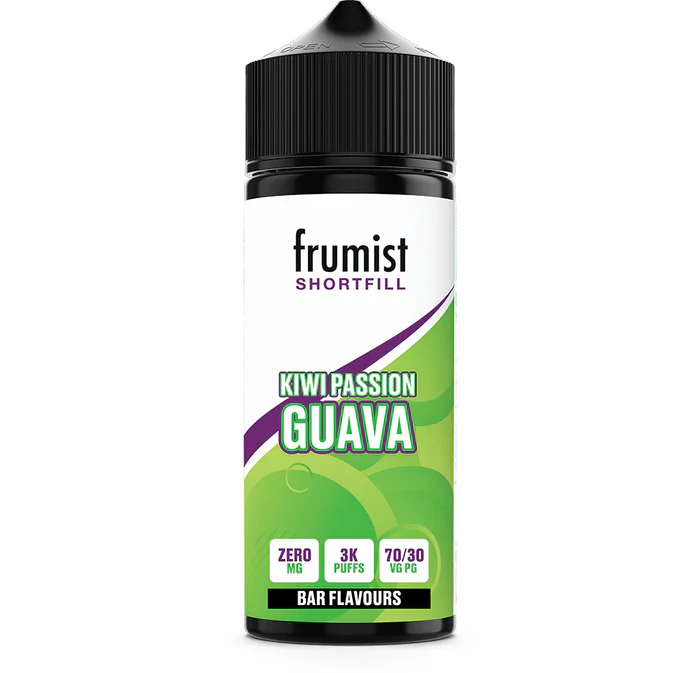 Frumist 2024 Shortfill Flavour 7030 VG PG Kiwi Passion Guava png 700x.webp
