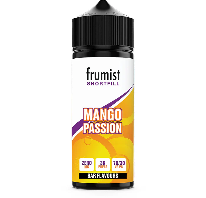 Frumist 2024 Shortfill Flavour 7030 VG PG Mango Passion png 700x.webp