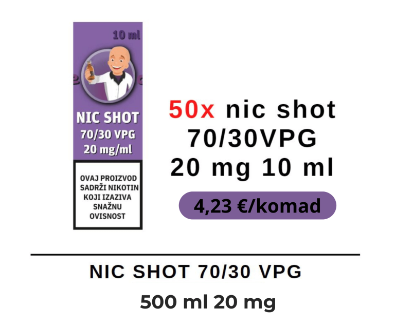 jd purple nic shot 50x