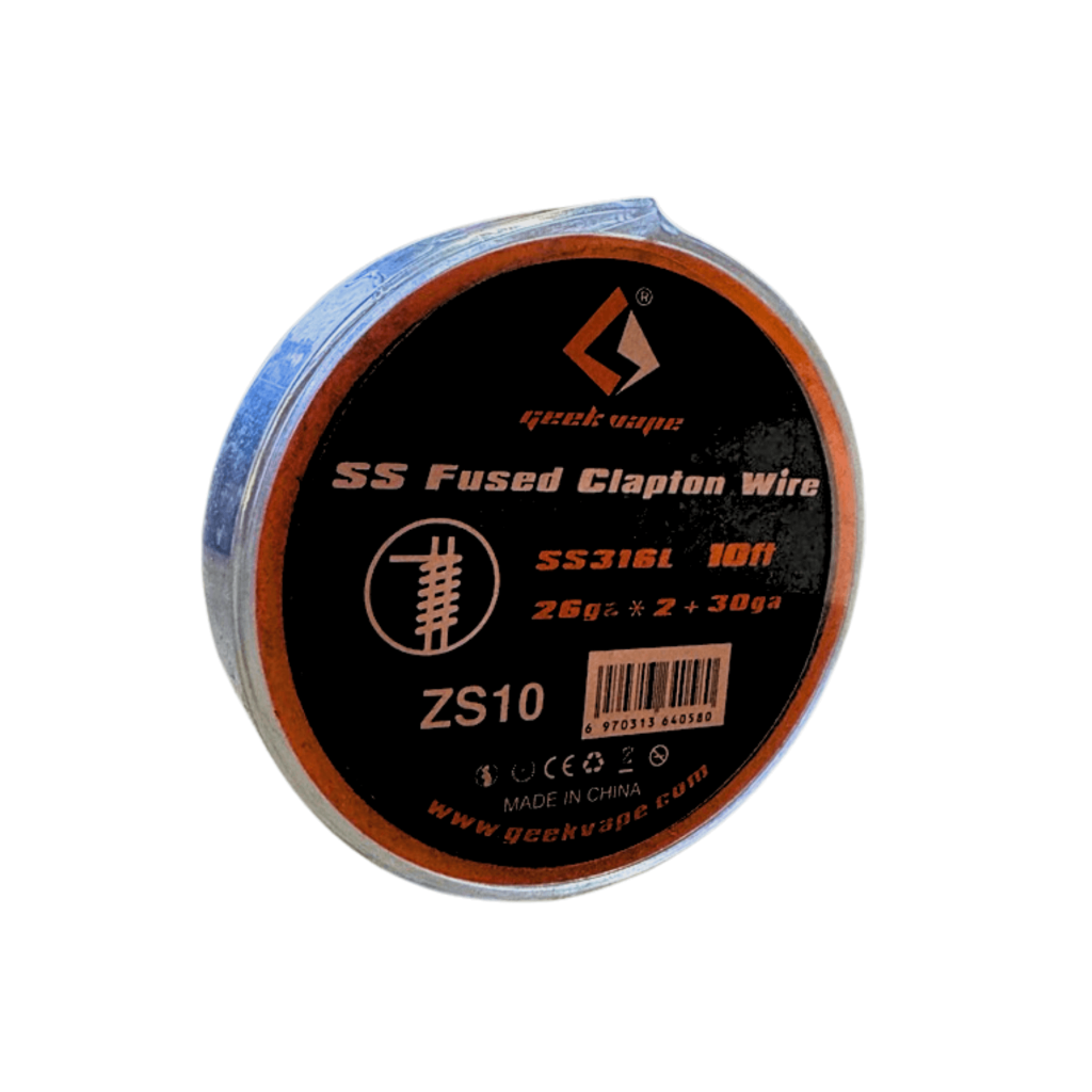 zica geekvape ss fused clapton wire ss316l 26ga2 30 ga 3m